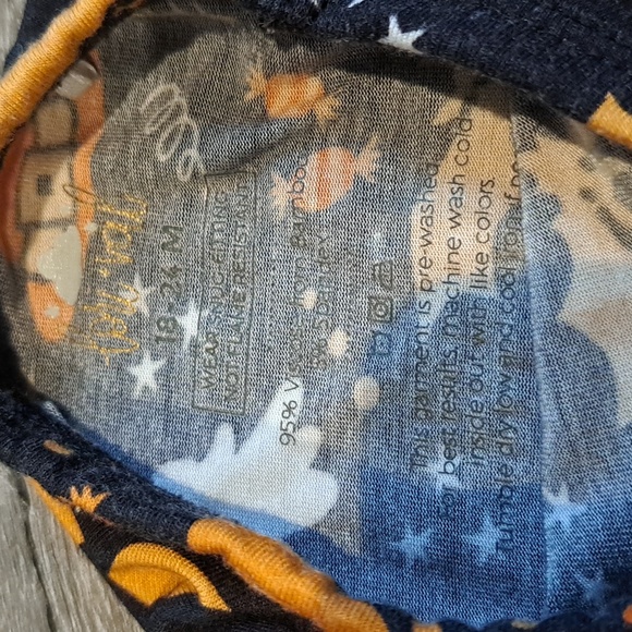 Excellent condition Bamboo peplum top and headband - Picture 2 of 3